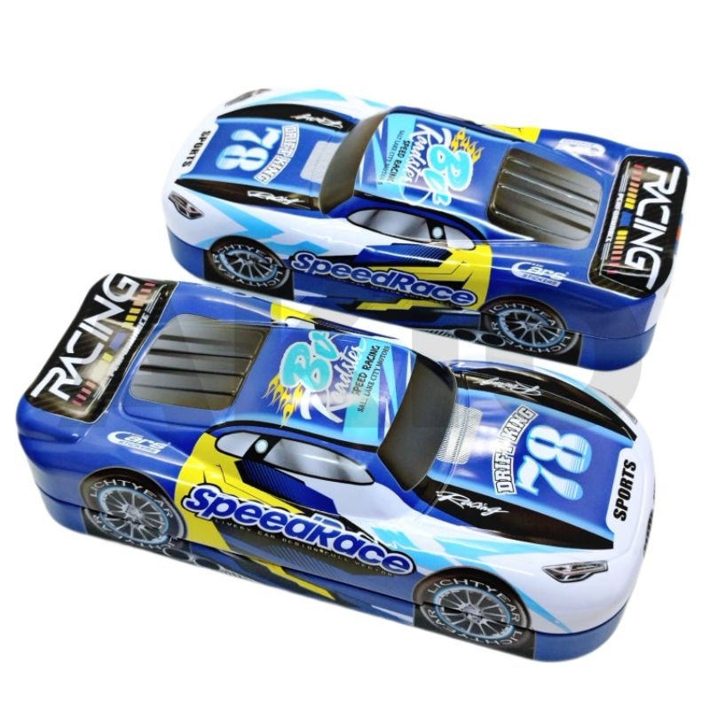 

Tempat Pensil Anak Karakter MOBIL BESAR 2 Susun Kaleng Besi Murah B-105 BR