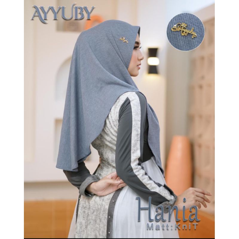 Hijab instan knit, bergo instan knit premium original Ayyuby