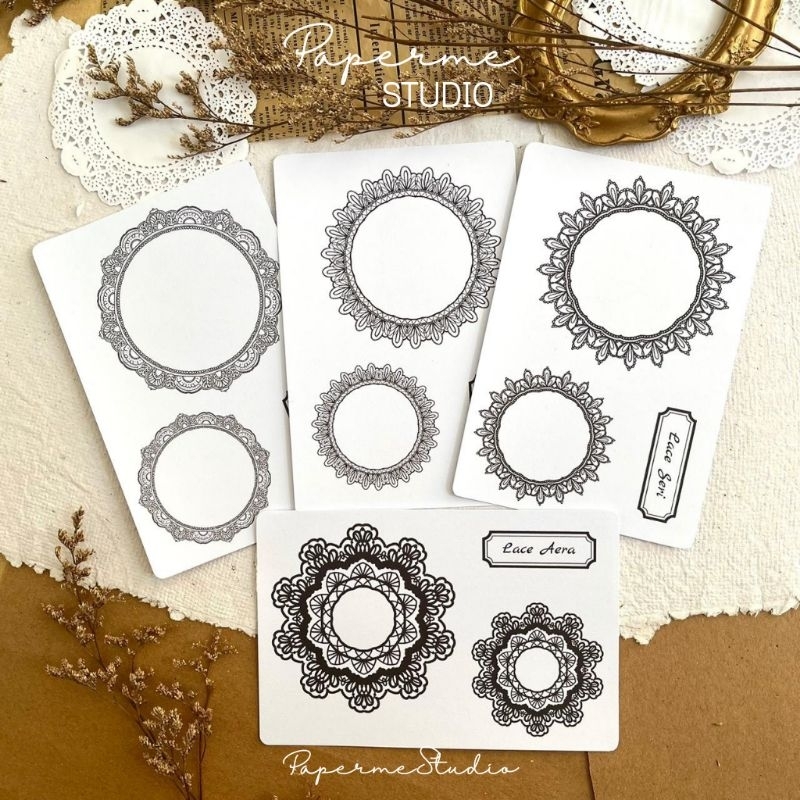 

PAPER LACE - paper lace journaling kit aesthetic vintage fantasy by Papermestudio