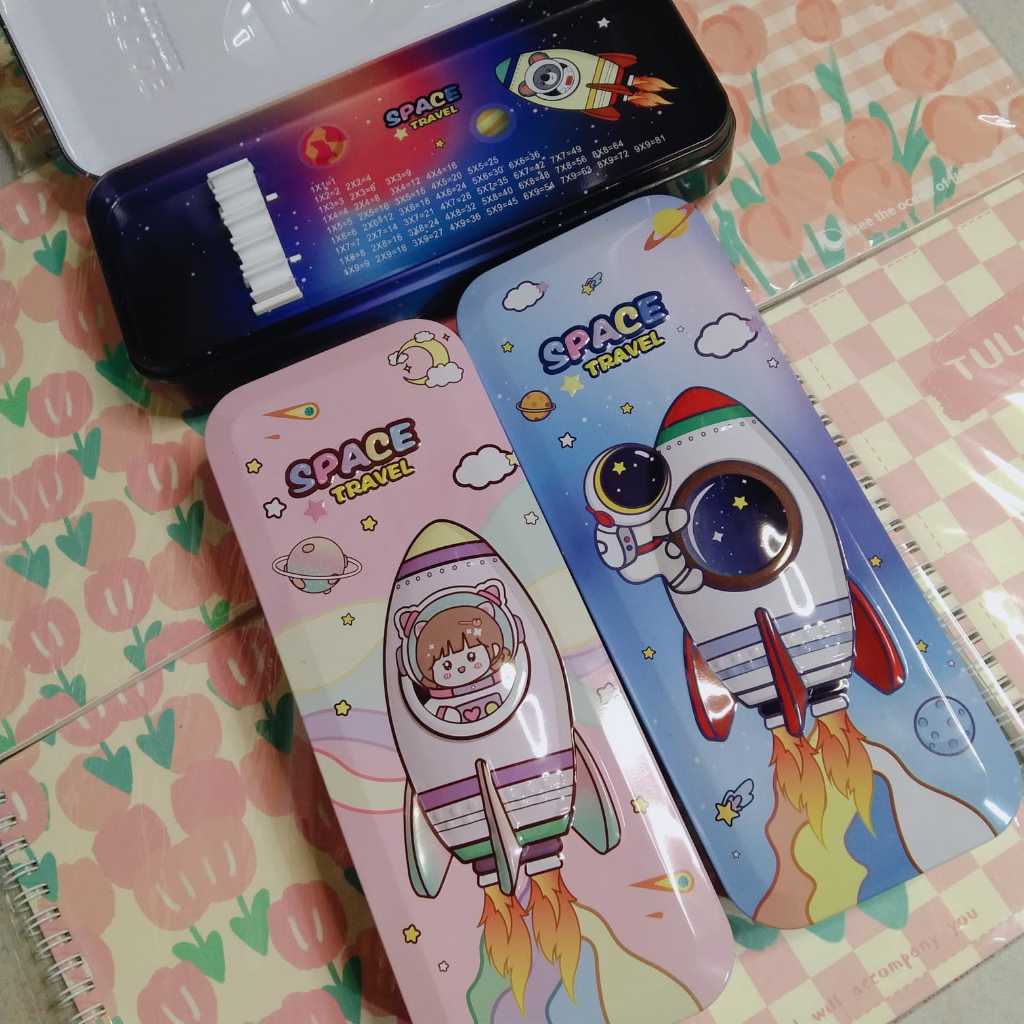 

Kotak Pensil Kaleng / Besi B-740