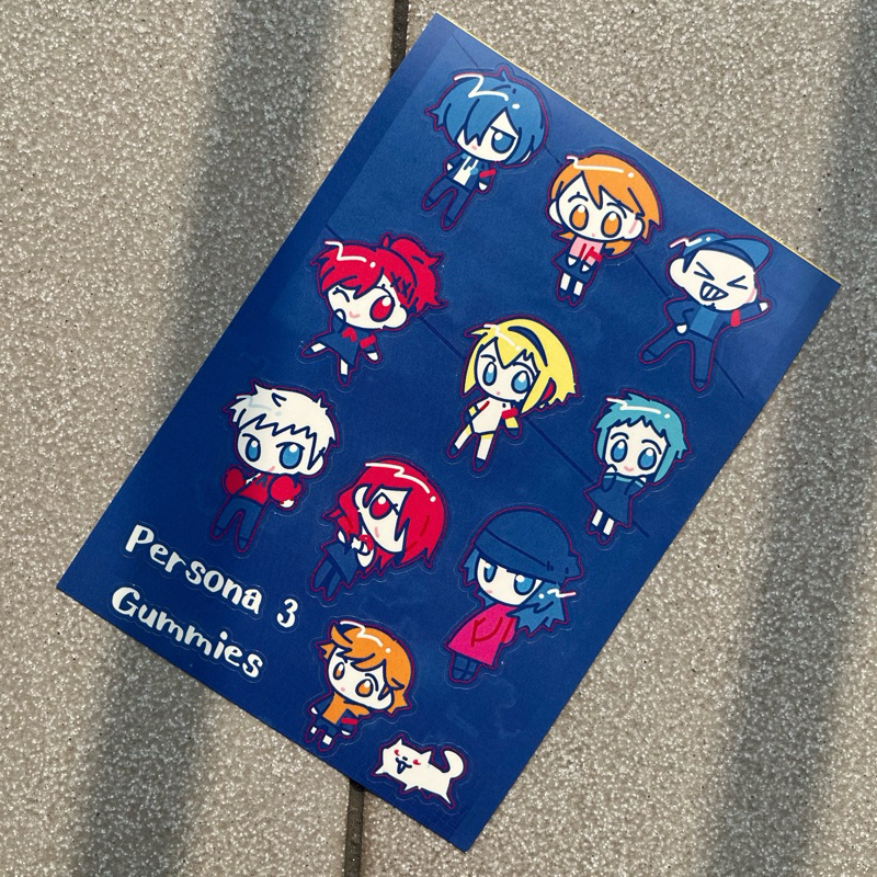 

Sticker Game Persona 3 (Gummies)