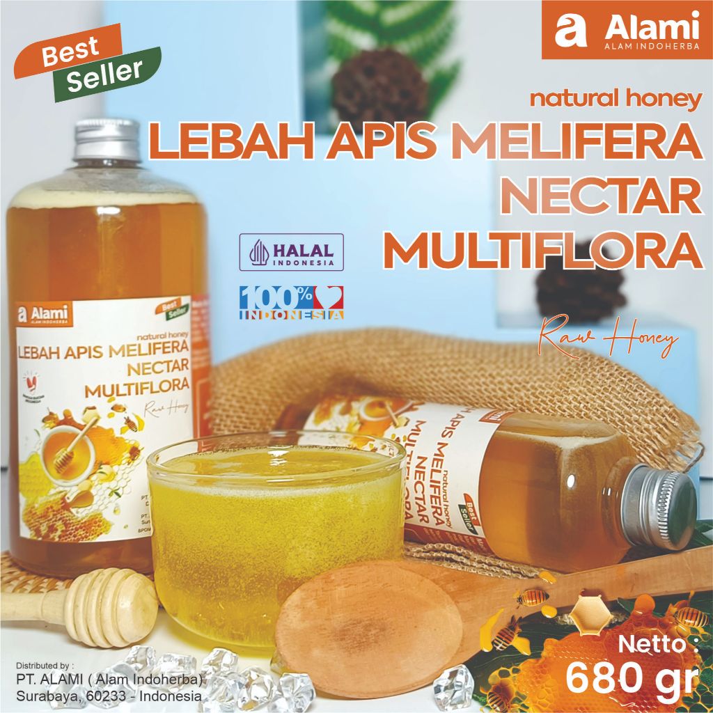 

ALAMI MADU MURNI LEBAH APIS MELIFERA 680 GR MADU MURNI ALAMI MINUMAN KESEHATAN ALAM INDONESIA