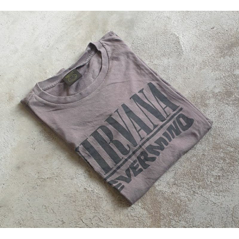 Tshirt Band Album Nevermind Nirvana