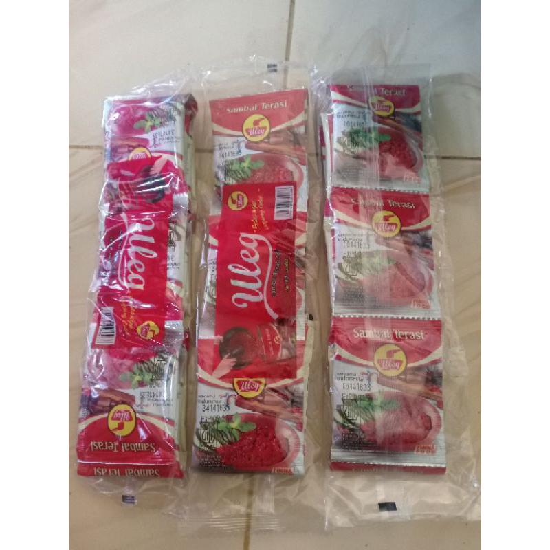 

sambel uleg terasi finna 1pcs 10sachet 20gram