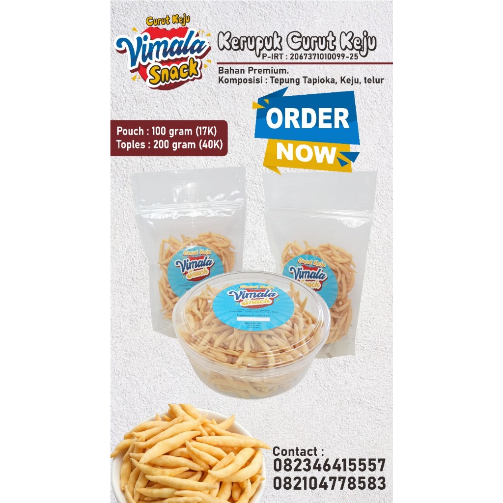 

Kerupuk Keju Kerupuk Telur Gabus