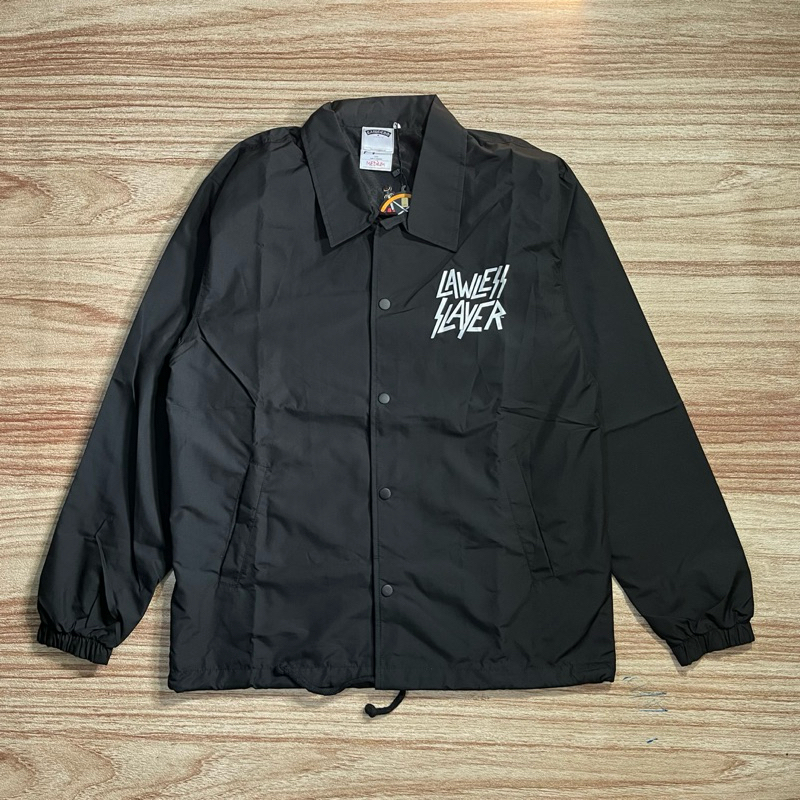 Windbreaker  Lawless X Slayer - Pentagram Logo