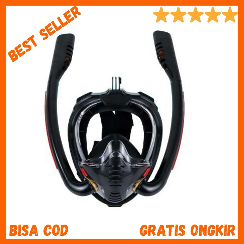 Kacamata Full Face Diving Snorkeling
