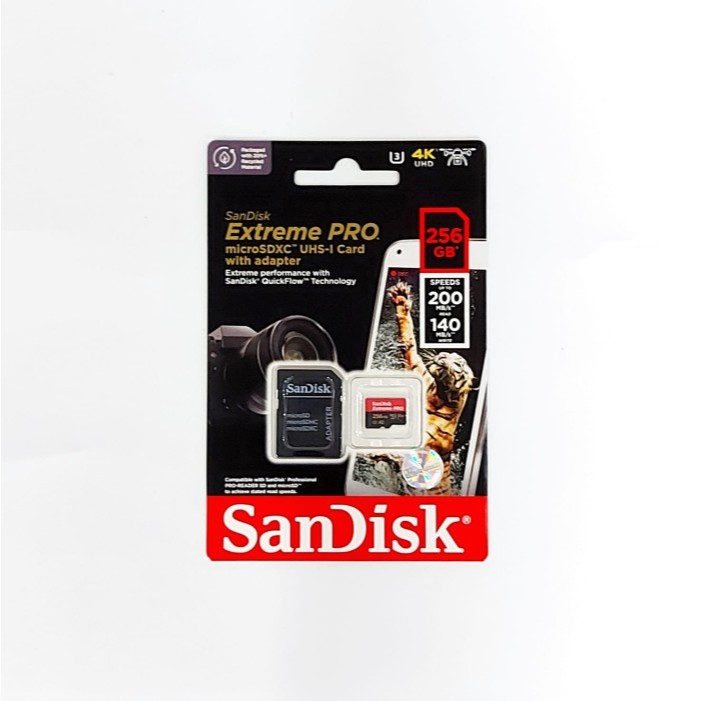Sandisk Extreme Pro A2 Microsd 32GB 64GB 128GB 256GB ORIGINAL