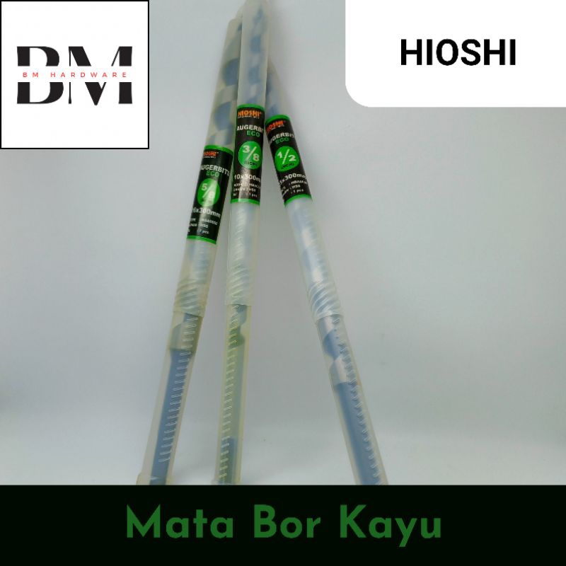 Mata Bor Kayu HIOSHI ( 3/8” , 1/2” , 5/8” )
