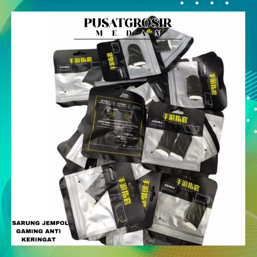 SARUNG JEMPOL JARI ANTI KERINGAT BASAH / SARUNG JEMPOL GAMING