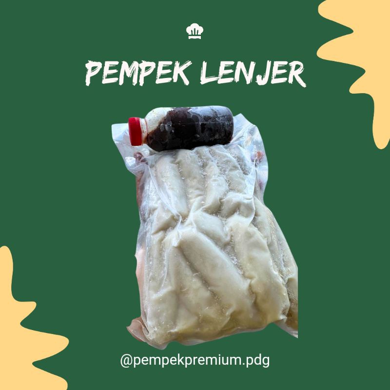 

Pempek Lenjer frozen isi 25 (pengiriman Sumbar)