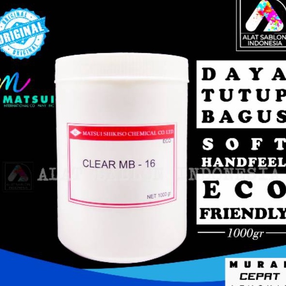 TINTA SABLON RUBBER MATSUI CLEAR MB 1KG