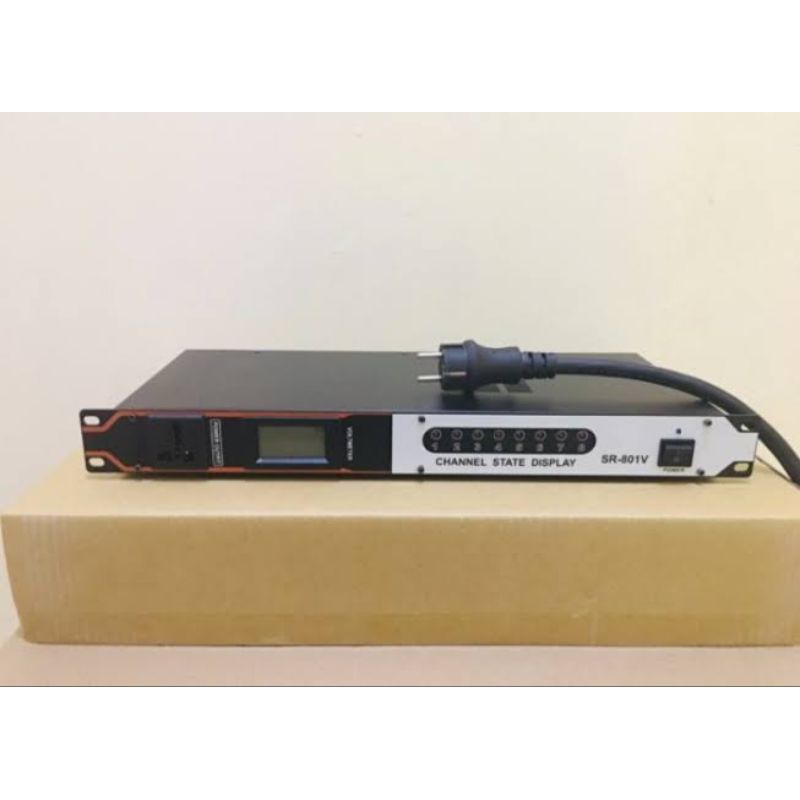 SEQUENCE CONTROLLER DBX SR 801V 8 OUTPUT AC CONTROLLER