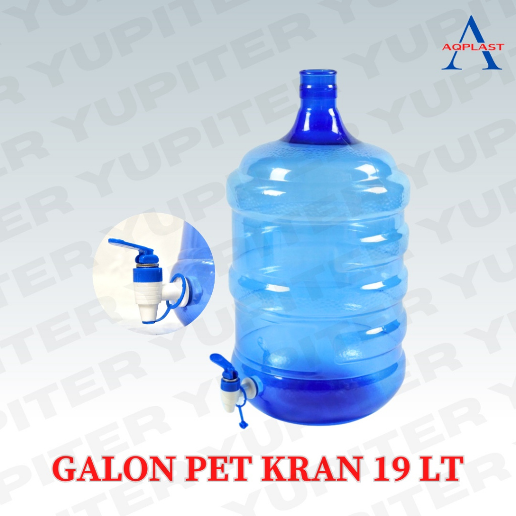 GALON PET KRAN 19 Liter
