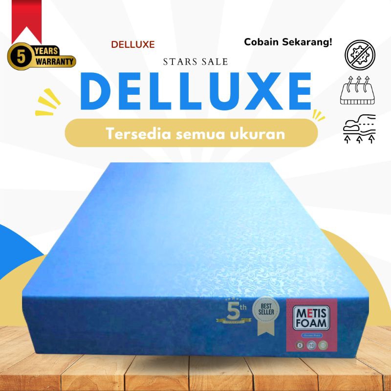 KASUR BUSA DELLUXE DENGAN TEKNOLOGI KASUR TERBAIK TEBAL 20 CM