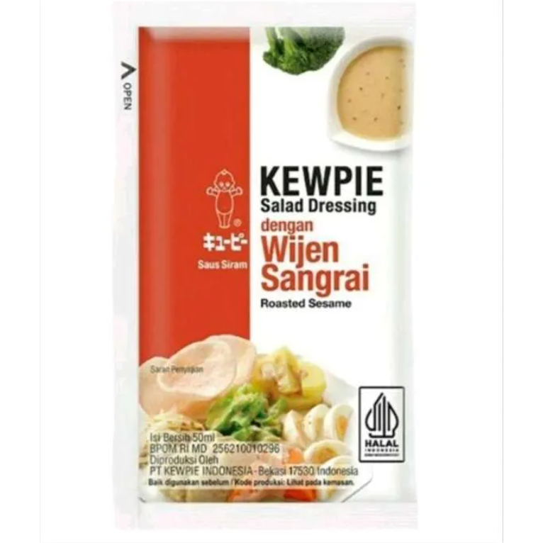 

Kewpie Salad Saus Siram Dressing Wijen Sangrai 50gr