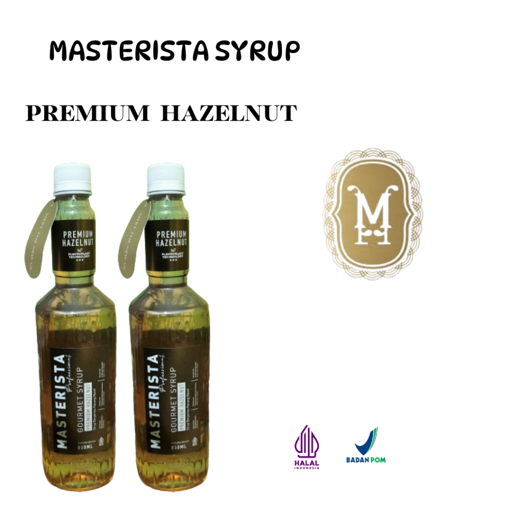 

MASTERISTA SYRUP PREMIUM HAZELNUT