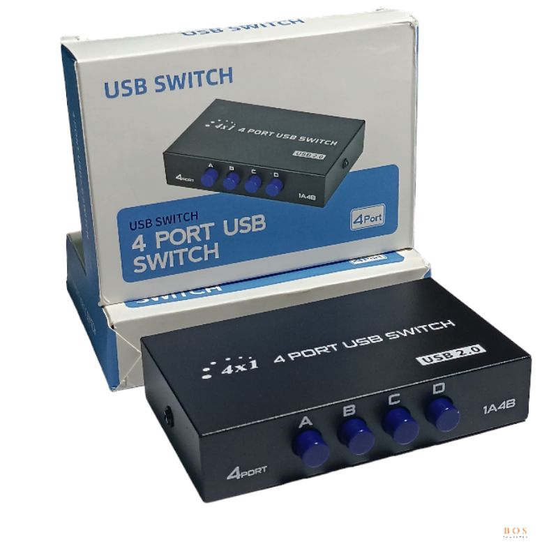 USB SWITCH PRINTER 4PORT / MANUAL SWITCH PRINTER 4PORT