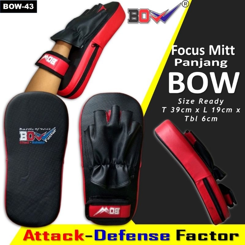 Pad Jari Panjang Pad Boxing Fokus Miit Gloves Sarung Tangan Target Sep
