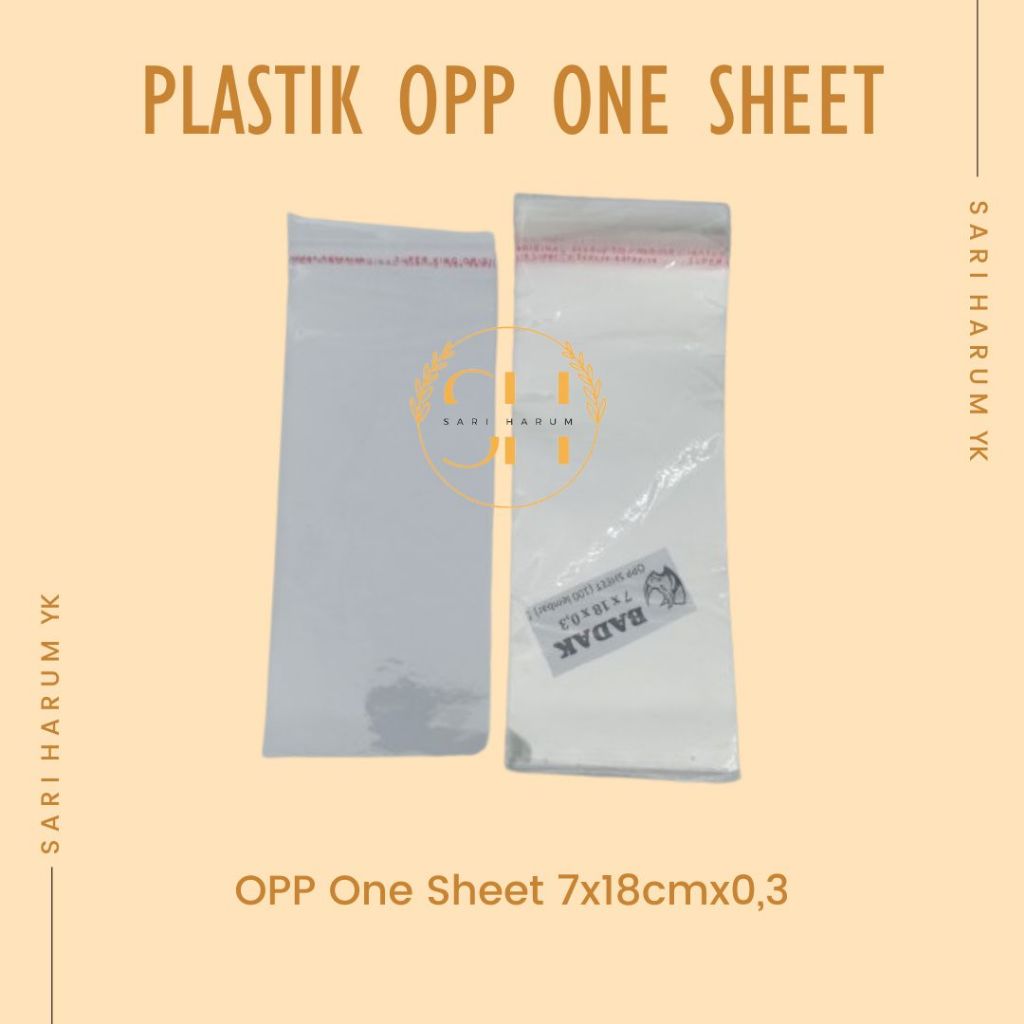 

Plastik opp onesheet size 7x18cm | pelastik opp
