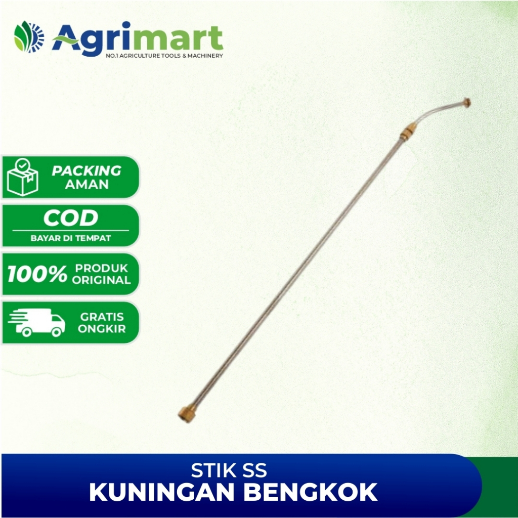 Stik SS Kuningan Bengkok Stik Pipa Sprayer Kuningan Bengkok