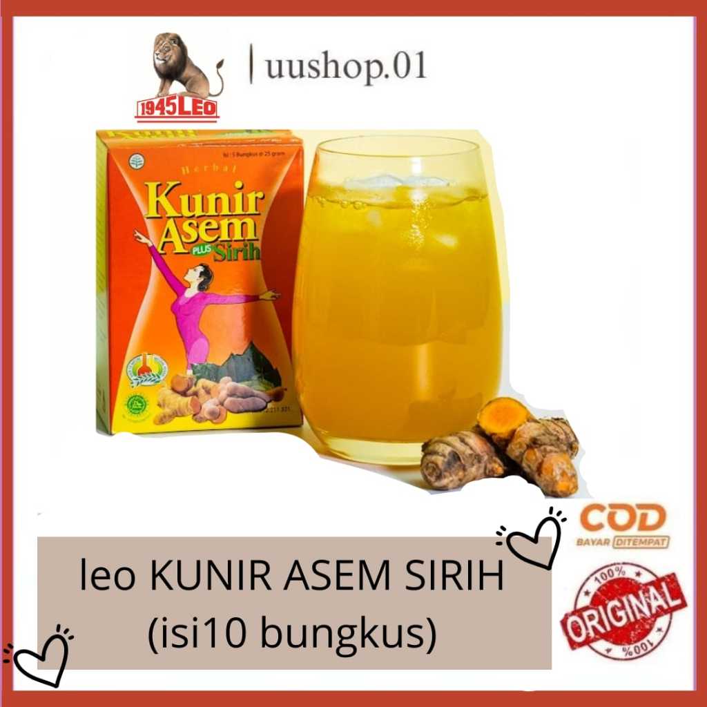 

Leo Kunir Asem Sirih (isi 10 bungkus)