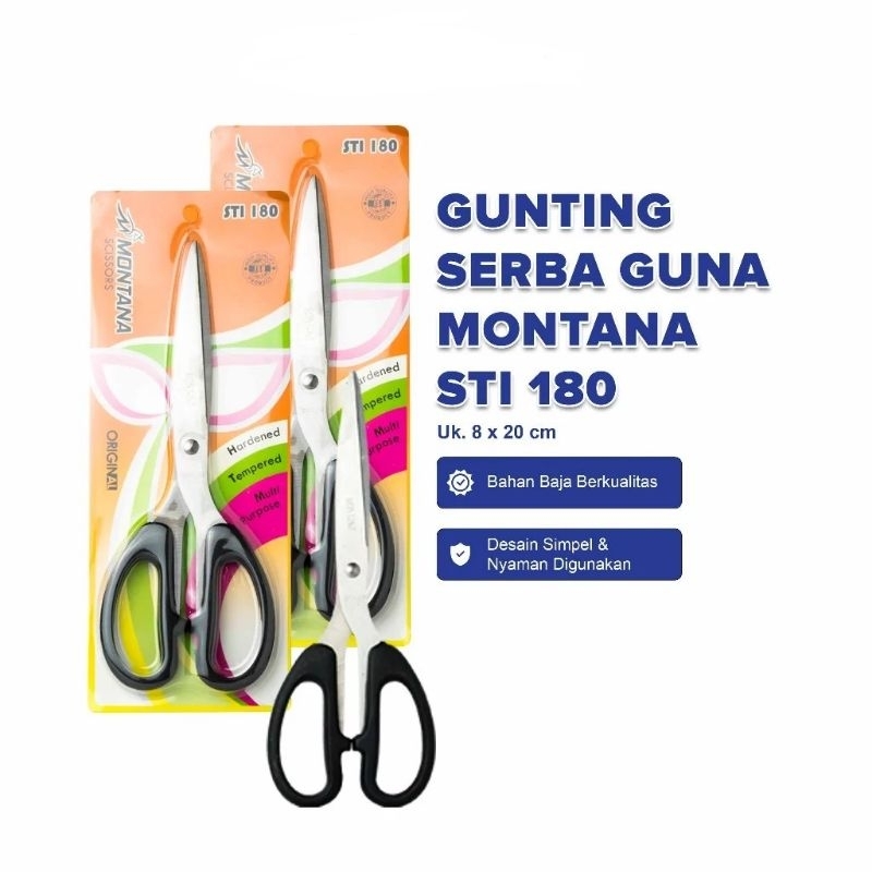 

gunting montana sti 180 gunting besar original