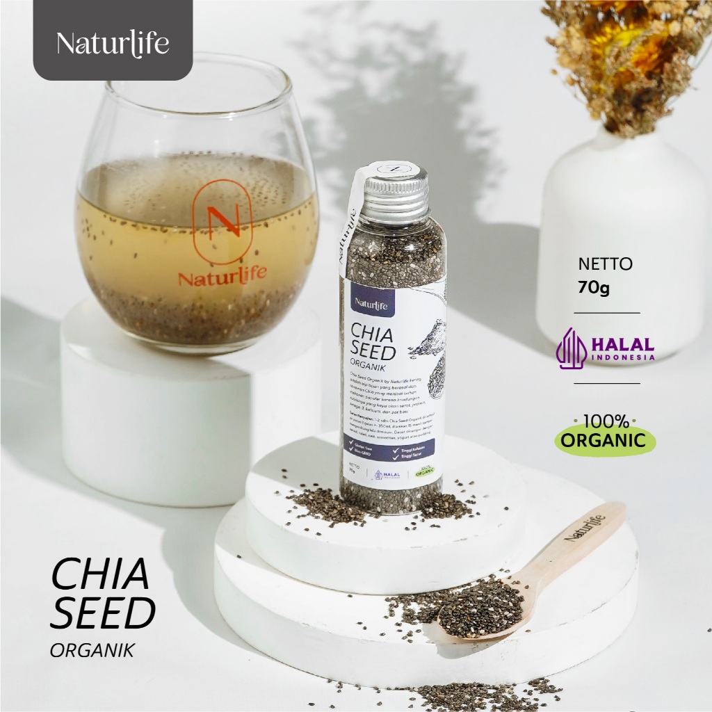 

CHIA SEEDS 70G / CHIA SEEDS ORGANIC / CHIA SEEDS UNTUK DIET / CHIASEEDS BOTOL / CHIA SEED FRESHLY / CHIA SEED PREMIUM / CHIASED ORGANIK NATURLIFE NUTRILOGY OFFICIAL BEORGANIK NUTRIFARM DARI BUMI / / CHIA SEEDS ORGANIC 100 GRAM / CHIA SEED 100 GRAM