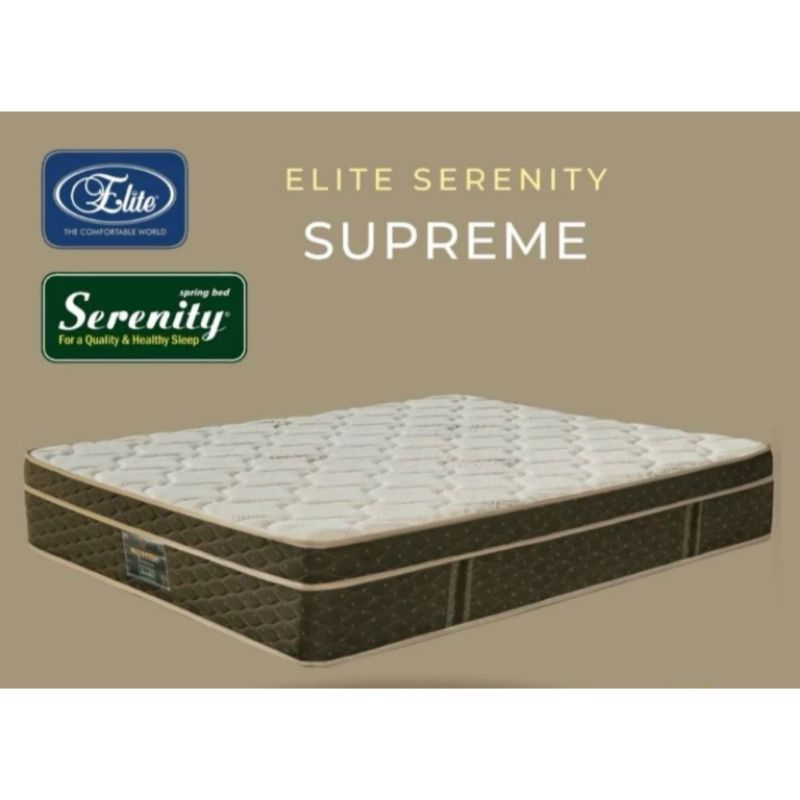 elite serenity supreme 120 x 200 kasur spring bed