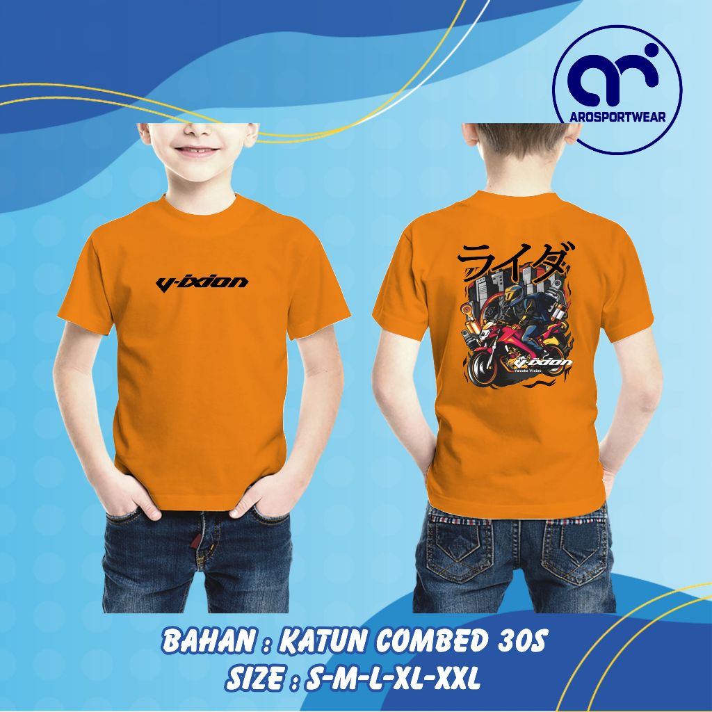 Kaos Anak Yamaha V-ixion BISA BAYAR DITEMPAT (COD)