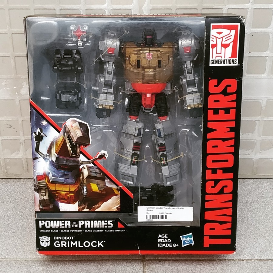 TRANSFORMERS POTP DINOBOT GRIMLOCK POWER OF THE PRIMES VOYAGER CLASS