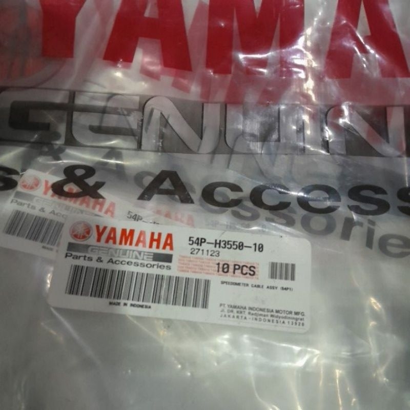 KABEL SPEEDOMETER YAMAHA MIO J KODE PART 54P-H3550-00	SPEEDOMETER CABLE ASSY ORIGINAL