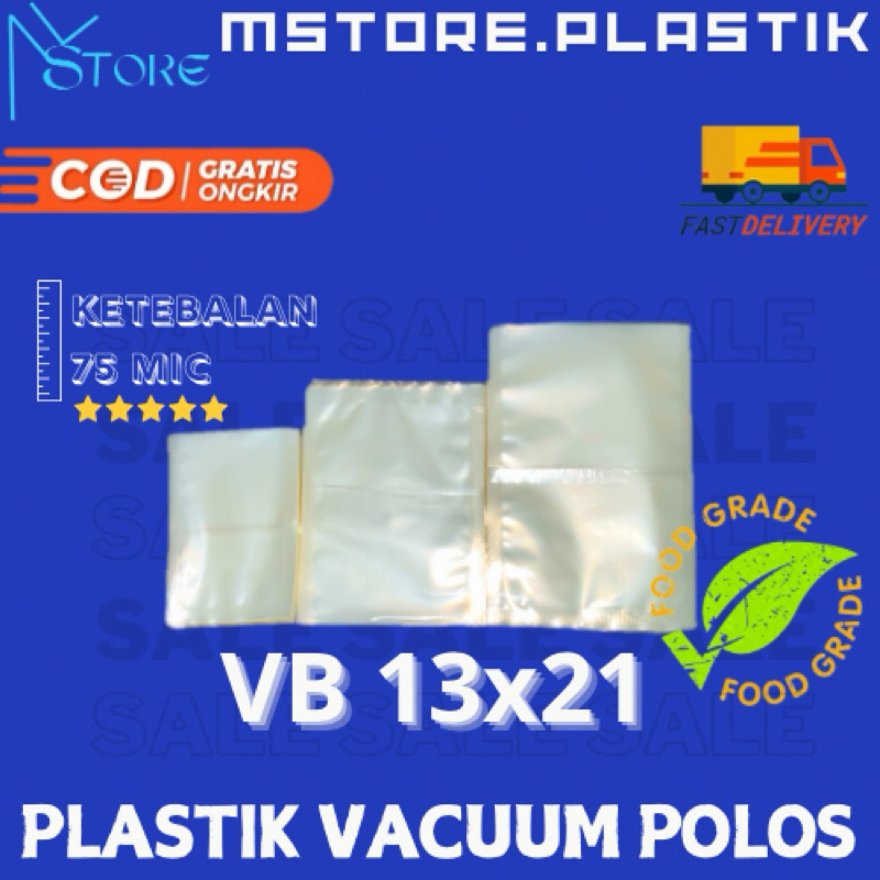 PLASTIK VACUUM 13x21 Polos