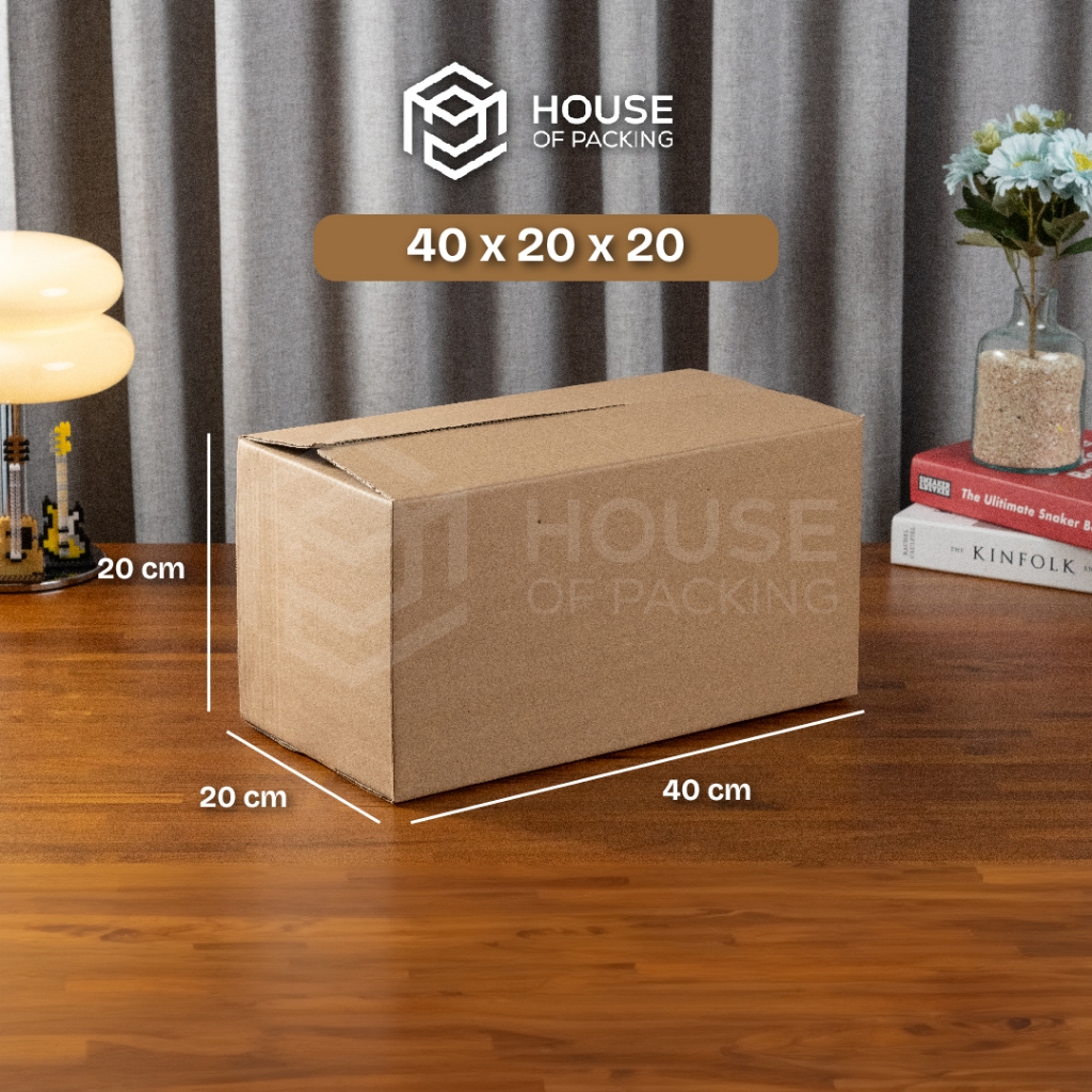 

Kardus Karton Box 40x20x20 CM Dus Packing Packaging Polos Baru