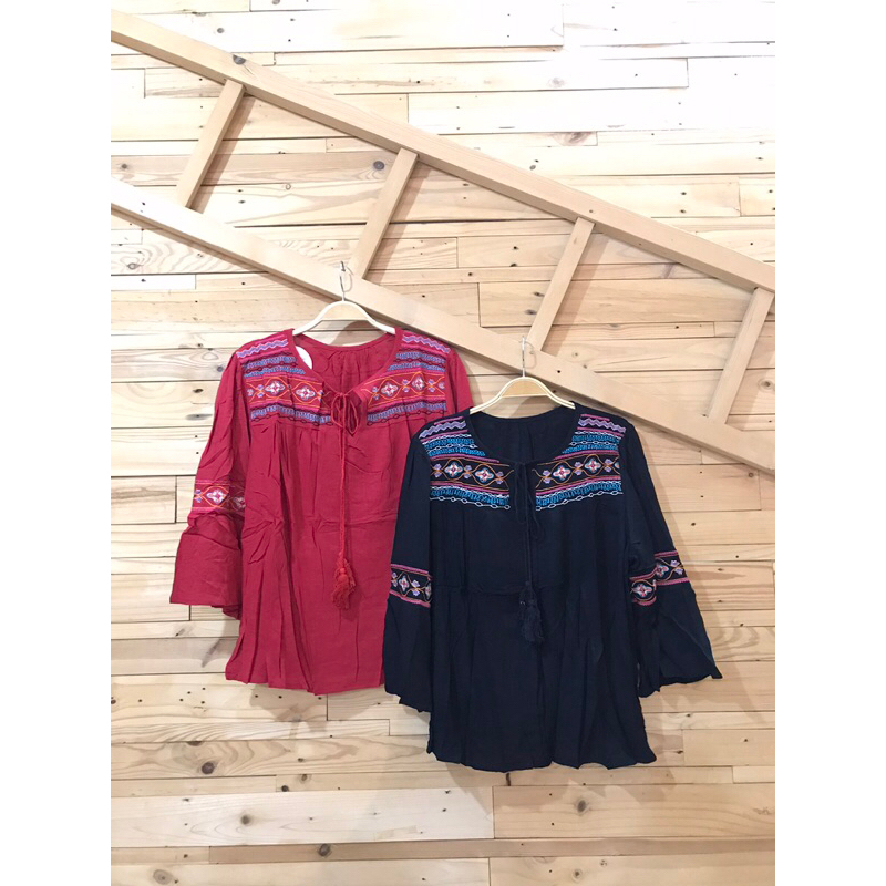 BLOUSE KEKINIAN/BLOUSE BANGKOK/ATASAN KEKINIAN/BLOUSE MOTIF