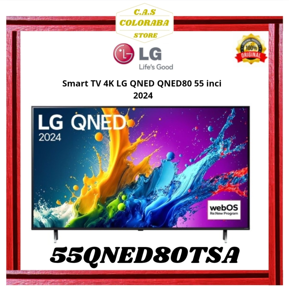 TV LG 55QNES80TSA SMART TV 55 INCH LED 4K UHD 55QNED80 55QNED QNED80TSA SMART TV LG 55 INCH