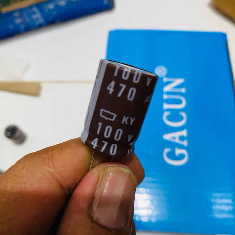 Elko 470uf 100v / Elco 100v 470uf Coklat