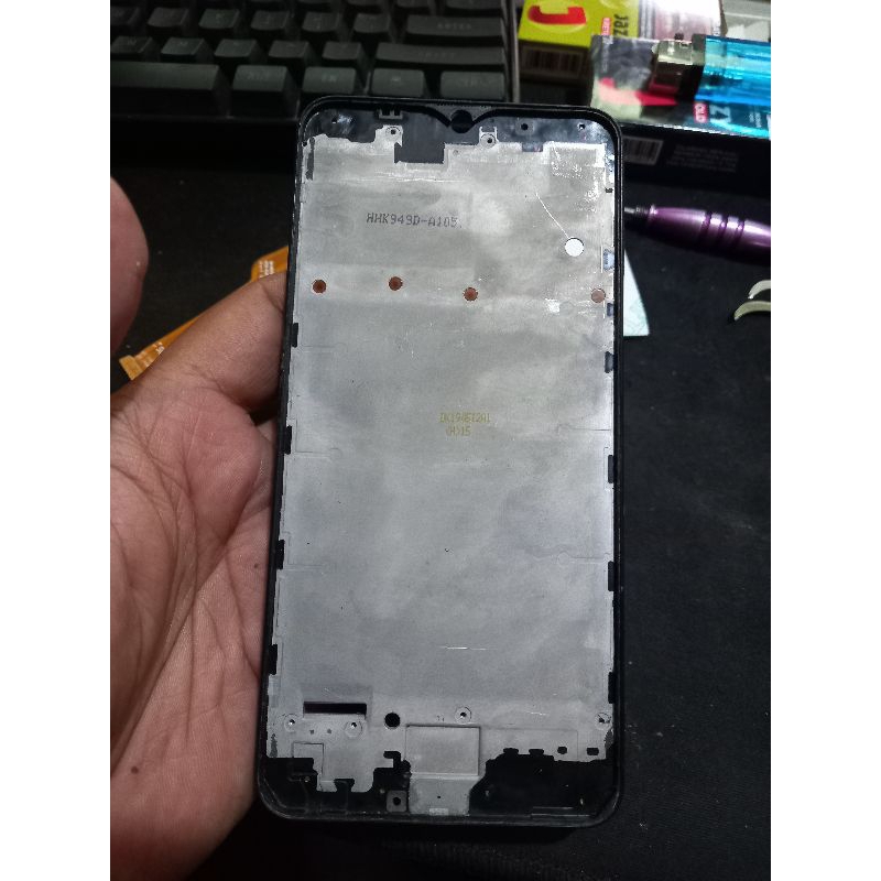 Frame,antene,papan cas,mainboard,receiver,getar samsung a10 ori copotan