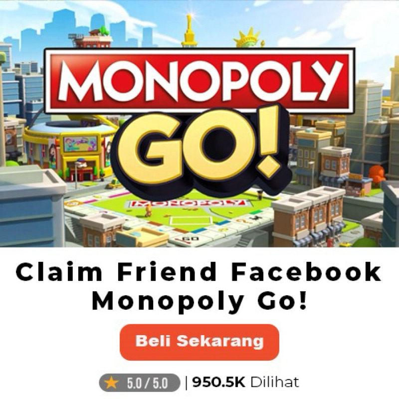 Monopoly Go Dice Dadu Claim Friend Facebook Termurah