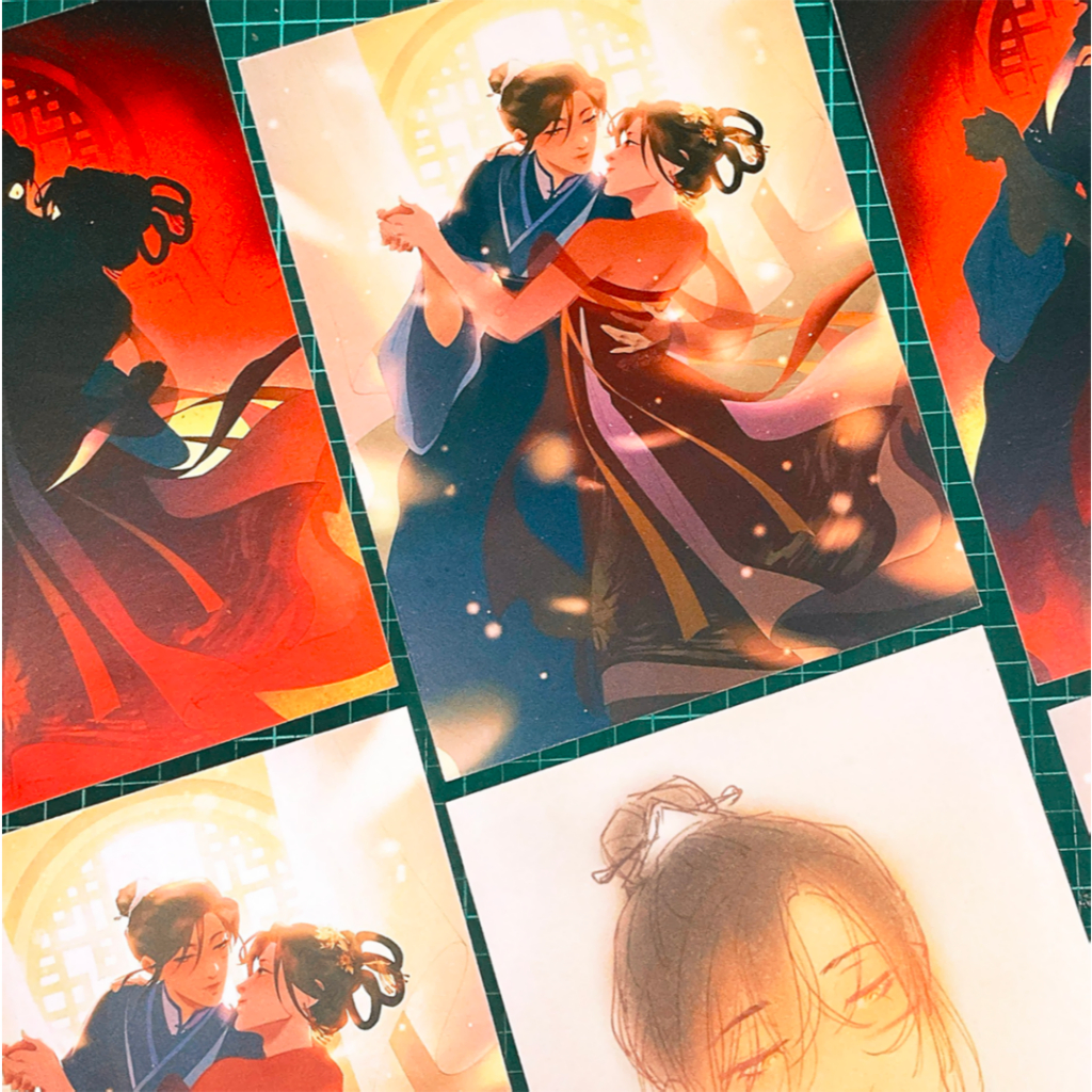 

clear and muddy loss of love / jing wei qing shang (jwqs) art prints