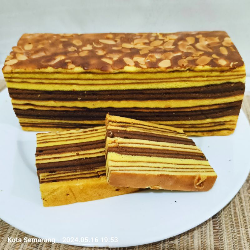 

Kue Lapis Semarang Mostly Coffee Almond