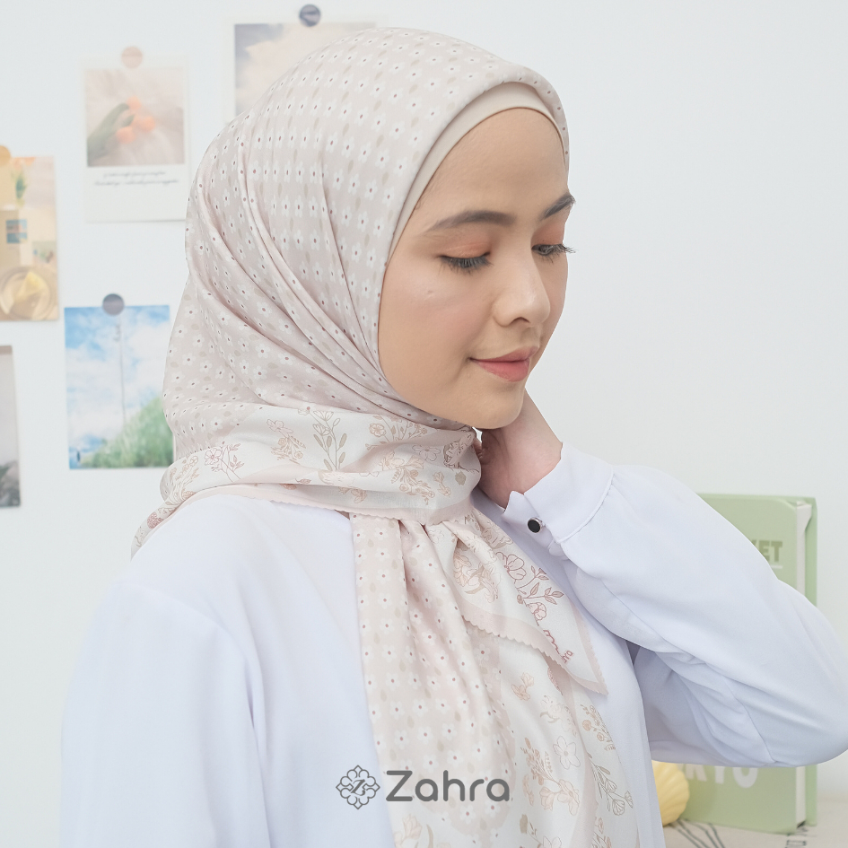 Mauna Scarf / Pattern Hijab / Hijab Scarf / Voal HIjab Motif / HIjab Motif / HIjab Scarf / Segi Empa