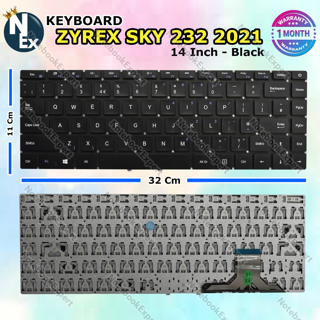 KEYBOARD ZYREX SKY 232 2021 14 INCH