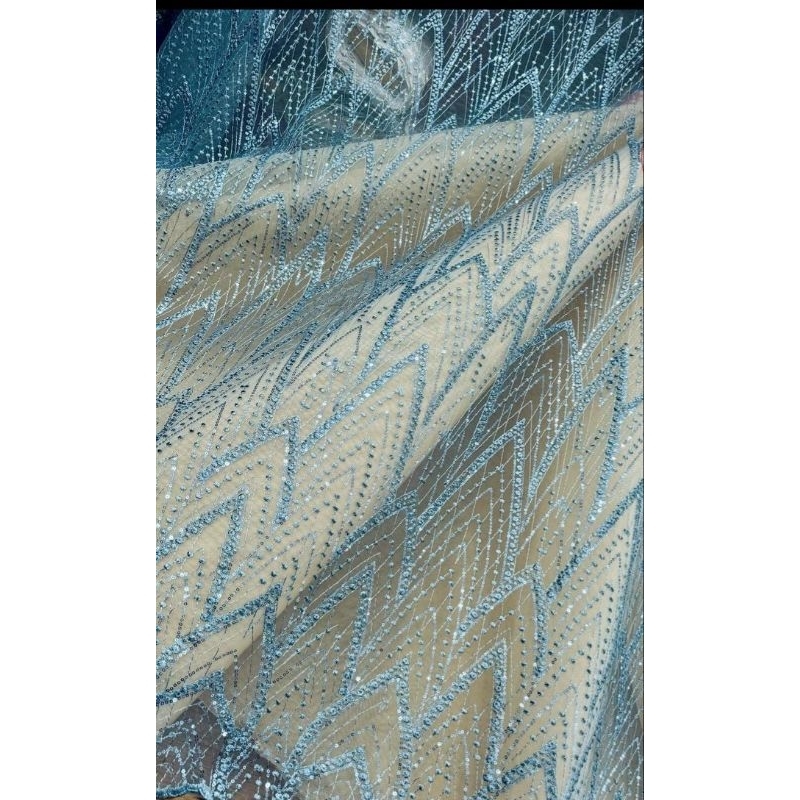 tulle motif Payet full sequin