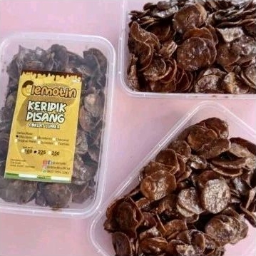 

KERIPIK PISANG COKLAT LUMER JUMBO BY CLEMOTIN KEMASAN BOX