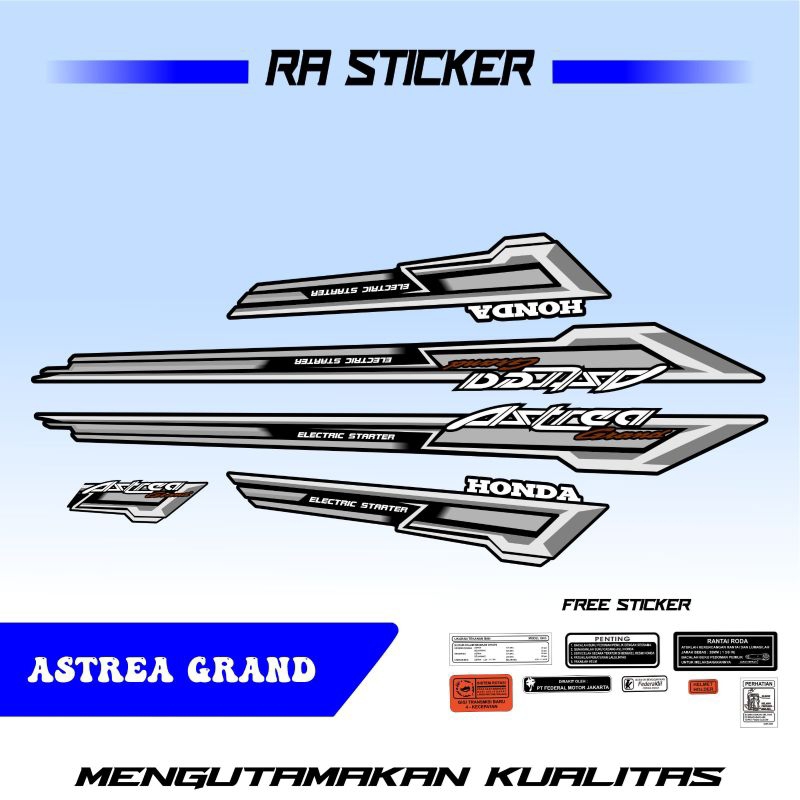 [COD] STRIPING ASTREA GRAND, STRIPING DREAM, ASTREA GRAND, STRIPING ASTREA TERBARU, STRIPING ASTREA 