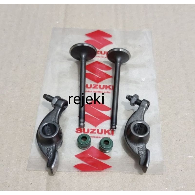 SEAL KLEP PLUS PAYUNG KLEP PLUS PELATUK KLEP SUZUKI SHOGUN 125 FL,SHOGUN 125 SP NEW,SHOGUN NR,SHOGUN