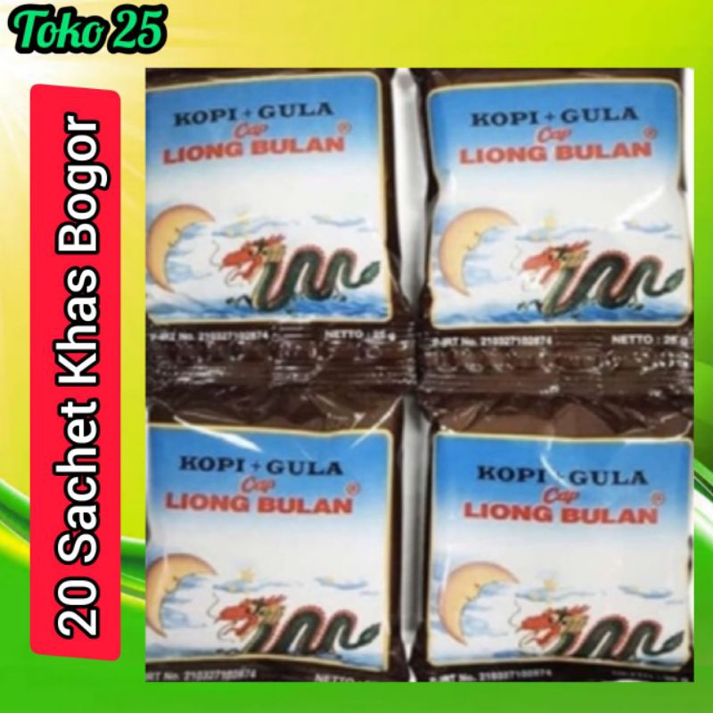 

kopi liong gula 1 pack isi 20s