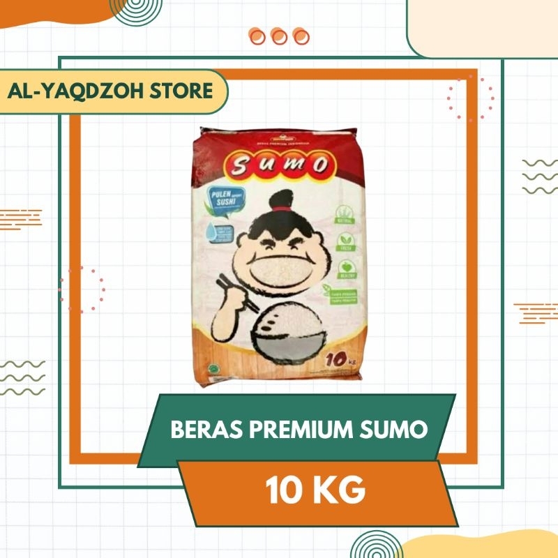 

HG Beras Premium SUMO FORTIFIKASI Kemasan MERAH 10Kg