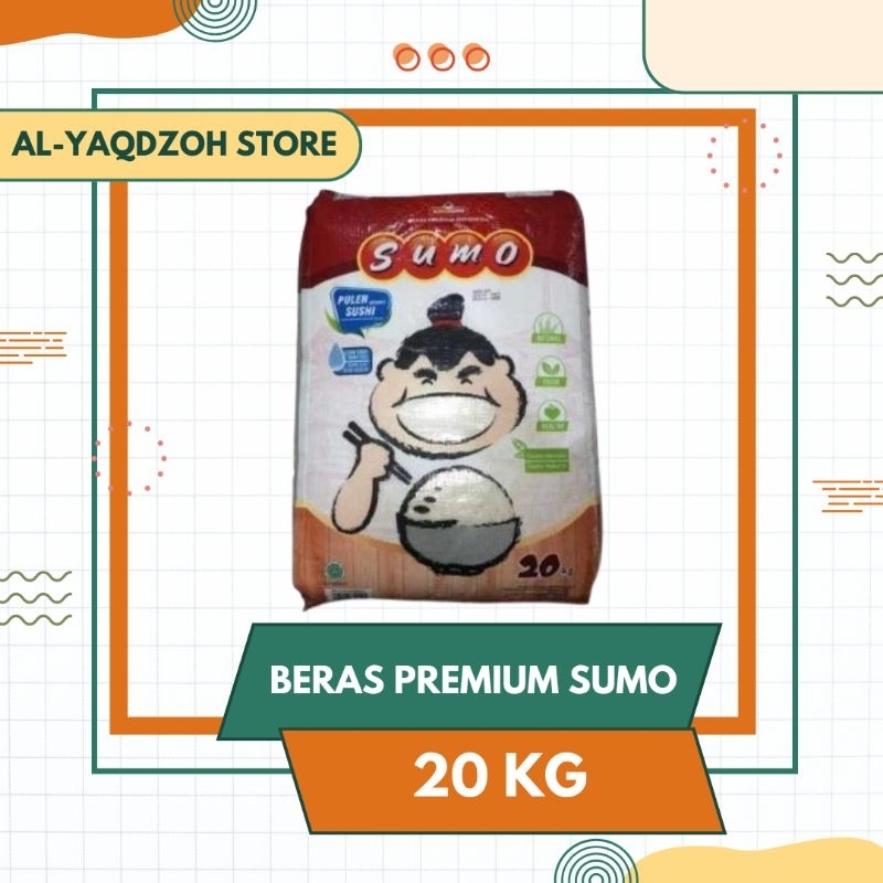 

Beras Premium SUMO | Kemasan MERAH | Netto 20Kg